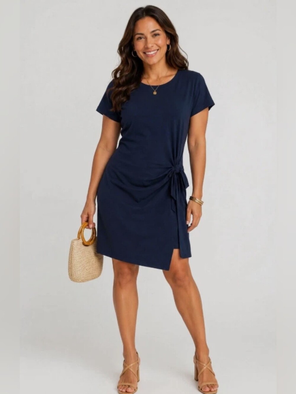 Threads 4 Thought Valerie Caribbean Jersey Wrap Dress
